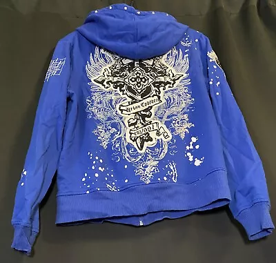 Buy Vintage Y2K Victorious Urban Couture Jacket Hoodie Juicy Wings Mall Goth Emo XL • 48.25£