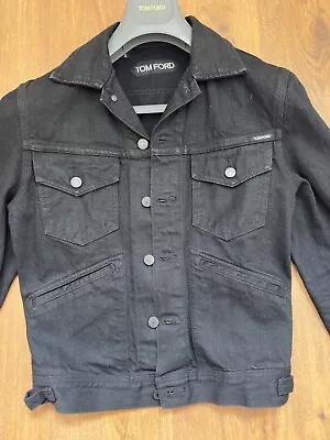 Buy Tom Ford Slim Fit Selvedge Denim Jacket Size S  £740 • 230£