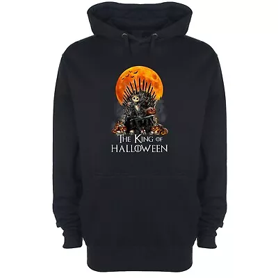 Buy The King Of Halloween Printed Hoodie (Nightmare Before Christmas Inspired) • 23.95£