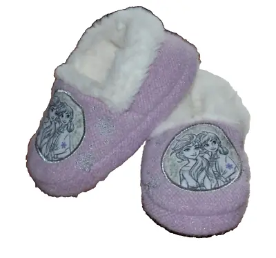 Buy Disney Frozen Kids Girls Warm Cosy Slippers Uk 6-7 New • 10£