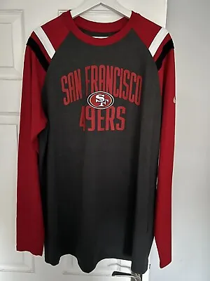 Buy Nike Nfl San Francisco 49ers Long Sleeve Top XL • 8£