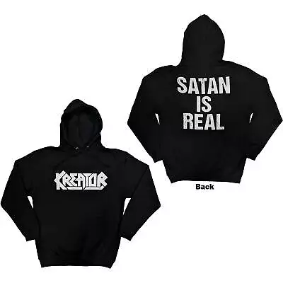 Buy Kreator Unisex Pullover Hoodie: Satan Is Real (Back Print) OFFICIAL NEW  • 38.48£