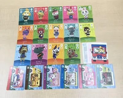 Buy Animal Crossing Goods Lot Of 23 Amiibo Card Sanrio Christine Complete Set   • 83.01£
