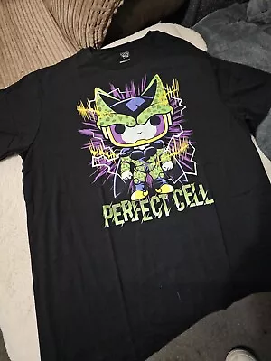 Buy Funko Pop Tees T Shirt Dragon Ball Z Perfect Cell • 0.99£