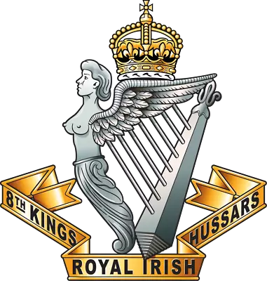 Buy 8th Kings Royal Irish Hussars Embroidered Biker Patch • 35£