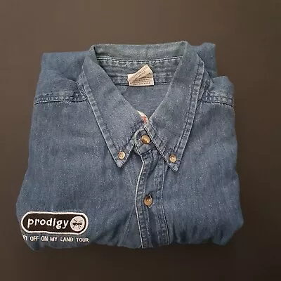 Buy The Prodigy - Fat Of The Land Tour Denim 1996 Jacket SIZE XL Very Rare • 150£