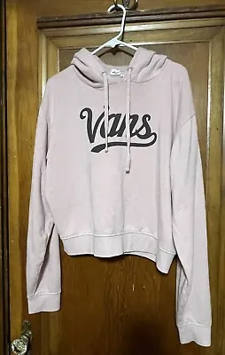 Buy Vans Hoodie Sweatshirt Womens Size Large Pale Pink  Long Sleeve  Pullover EUC • 11.95£