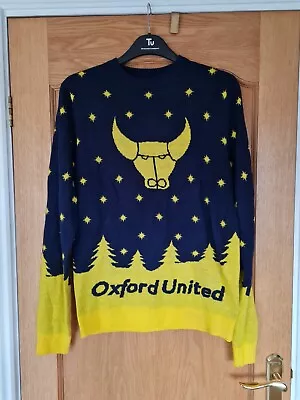 Buy Mens Oxford United Winter Christmas Jumper Excellent Condition  Size Small • 17.50£