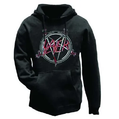 Buy Slayer Pentagram Official Unisex Hoodie Hooded Top • 47.65£