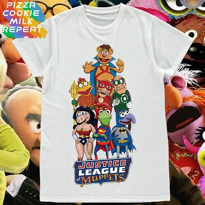 Buy The Muppets Unisex Tshirt Superhero DC Parody Funny Fan Retro Comedy Movie Show • 11.95£
