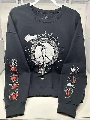 Buy Hot Topic The Nightmare Before Christmas XL Jack Skellington Santa Sweatshirt • 20.74£