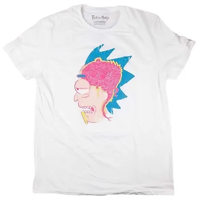 Buy Rick & (and) Morty Men's T-shirt - Rick's Brain - Loot Crate Exclusive Medium • 12.99£