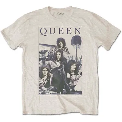 Buy Queen Vintage Frame Sand T-Shirt  OFFICIAL • 14.89£