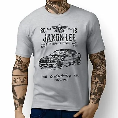 Buy JL Soul Illustration For A BMW E46 M3 Coupe Motorcar Fan T-shirt • 19.99£