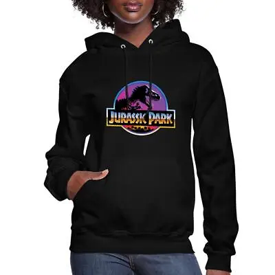 Buy Jurassic Park Logo Purple And Blue Women's Hoodie • 44.54£