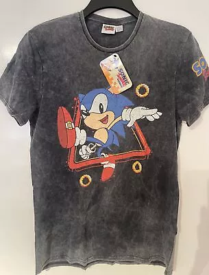 Buy Sega - Sonic The Hedgehog - Men's Size Small T Shirt Retro • 6.50£