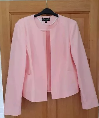 Buy Dorothy Perkins Special Occasion Pink Jackets Size 16 Collarless Classic Style • 15£