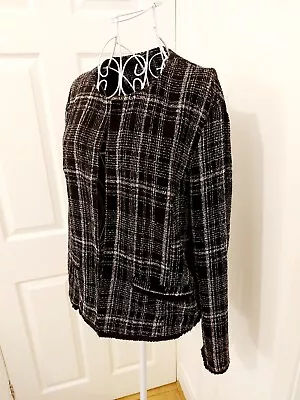 Buy Ladies Superb Quality Size 12 Short Check Design MATALAN Jacket Lovely Item • 4£
