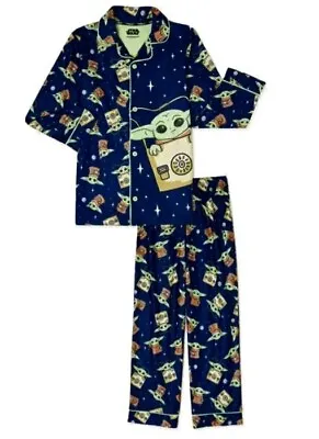Buy Baby Yoda Pajamas Size 6/7 Boys Mandalorian Star Wars The Child NEW 2 Piece Set • 15.99£