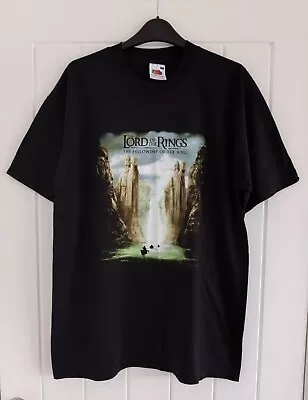 Buy Fruit Of The Loom Lord Of The Rings Fellowship Of The Ring T-Shirt - Size Large • 80£