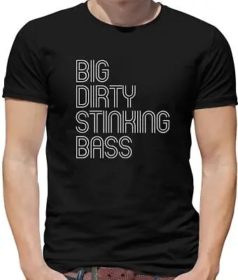 Buy Big Dirty Stinking Bass - Mens T-Shirt - Music - Dizzee - Rap  • 13.95£
