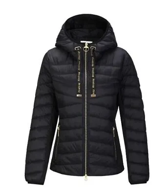 Buy Firetrap Grid Quilted Jacket Ladies Coat - Black - All Sizes • 19.99£