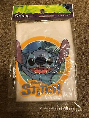 Buy Disney Stitch Youth Kids Vinyl Rain Poncho Bnip • 9.95£