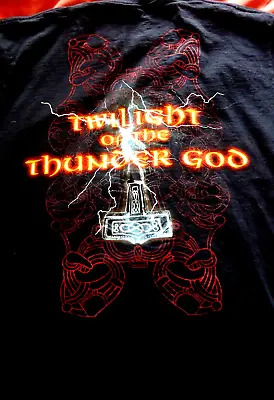 Buy Amon Amarth Twilight Of The Thunder God T Shirt Shirts Größe M Front & Back Neu • 4.11£