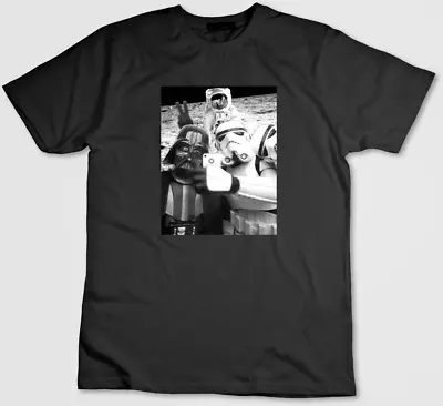 Buy Moon Selfie Star Wars Storm Trooper Short Sleeve T Shirt Men / Woman K621 • 9.51£