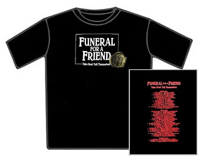 Buy FUNERAL FOR A FRIEND Wax Seal USA Can. 2007 Tour Official Licensed Band T Shirt • 21.99£