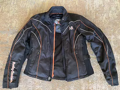 Buy Ladies Harley Davidson Motorcycle Jacket With Armour (*Nearly New*) - Medium • 69£