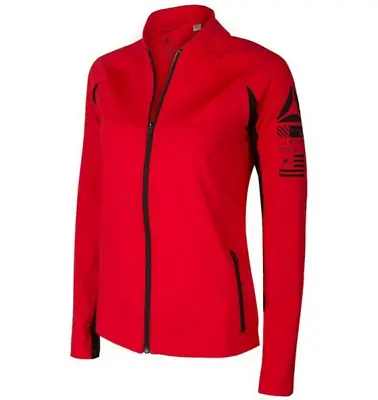 Buy Reebok Track Jacket DN9748 Running Womens Top RRP £50 CLEARANCE LAST FEW XS & SM • 6.99£
