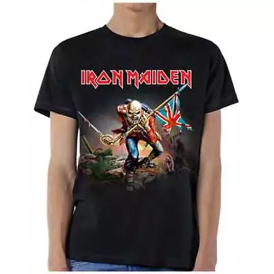 Buy Authentic Iron Maiden The Trooper Heavy Metal Rock Band T Shirt S M L Xl 2xl • 34.04£