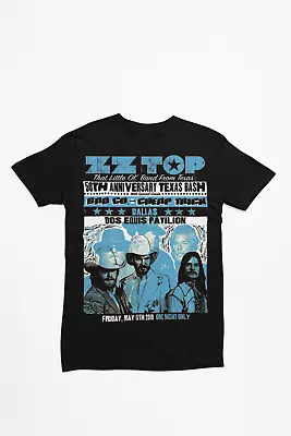 Buy ZZ Top 50th Anniversary Poster T-Shirt • 14.95£