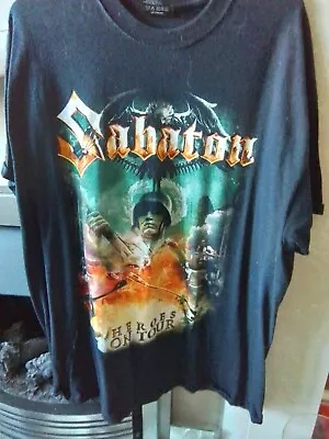 Buy Sabaton 2016 Tour T Shirt XL • 15£