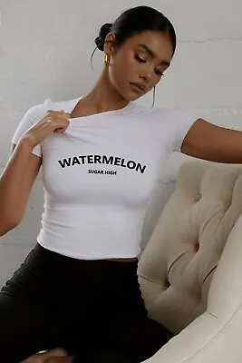 Buy Watermelon T-shirt Tee Shirt Inspired Album Tour Ladies Womens Funny Sugar High • 11.99£