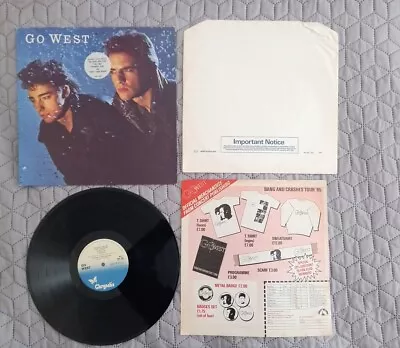 Buy Go West Vinyl LP Record Album Nov 1985  . With Order Sheet For Merch. • 8.99£