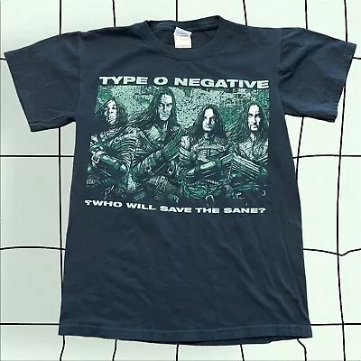 Buy Vtg 2009 Type O Negative Band All Hallows Eve Tour T-Shirt Men Small Rare Faded • 113.39£