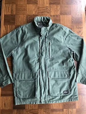 Buy Levi's Mens M65 Military Field Jacket Hidden Hood Army Parka - Large - Green • 38£