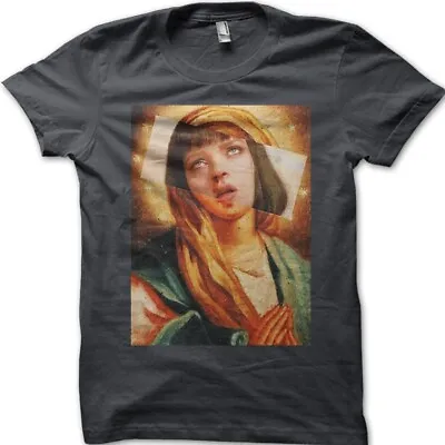 Buy Pulp Fiction MIA Wallace Madonna Printed T-shirt 9081 • 13.95£