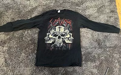 Buy Slayer T Shirt (long Sleeve) Final Tour Meet & Greet • 20£