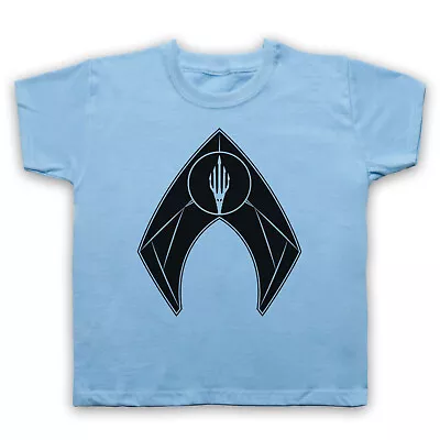 Buy Aquaman Unofficial Superhero Logo Graphic Novel Film Kids Childs T-shirt • 16.99£