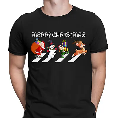 Buy Merry Christmas Snowman Santa Elf Reindeer Xmas Funny Gift Mens T-Shirts #UJG • 6.99£