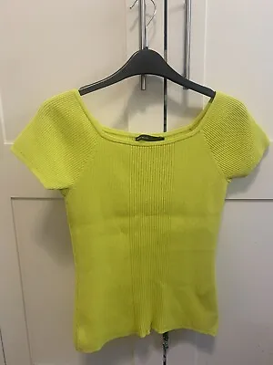 Buy Karen Millen Yellow Top. Size Large • 12.99£