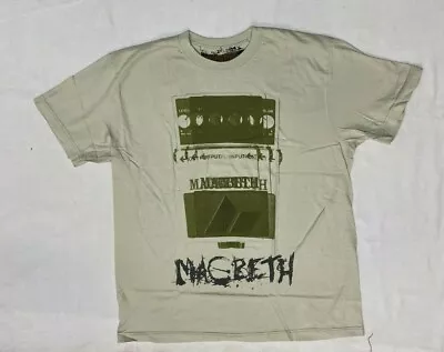Buy Macbeth Mens Tshirt Pedal Stamp Cement • 34.99£