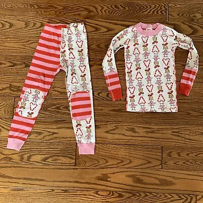 Buy Hanna Andersson Dr Seuss Cindy Lou Who Candy Cane Grinch  Pajamas 110 Sz 5 • 27.66£