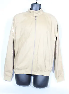 Buy Topman Bomber Jacket Small Beige Cream Sand Light Coat 'Harrington Style' Mens • 19.99£