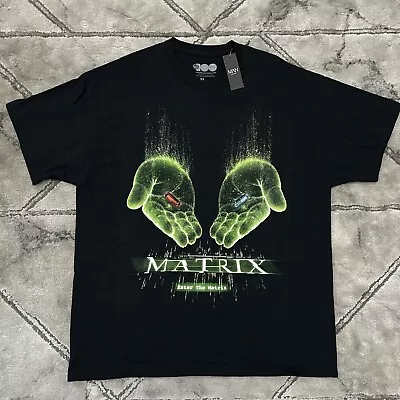Buy Boohoo Man Matrix Movie Promo Oversized Boxy T Shirt - Mens LARGE Film Sci Fi • 24.95£