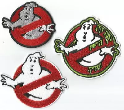 Buy Ghostbusters Character Embroided Novelty Patch Selection - Iron-on / Sew-on • 3.25£