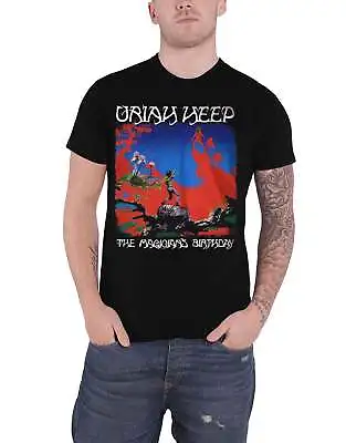 Buy Uriah Heep T Shirt The Magicians Birthday Album Cover Logo Official Mens • 17.95£